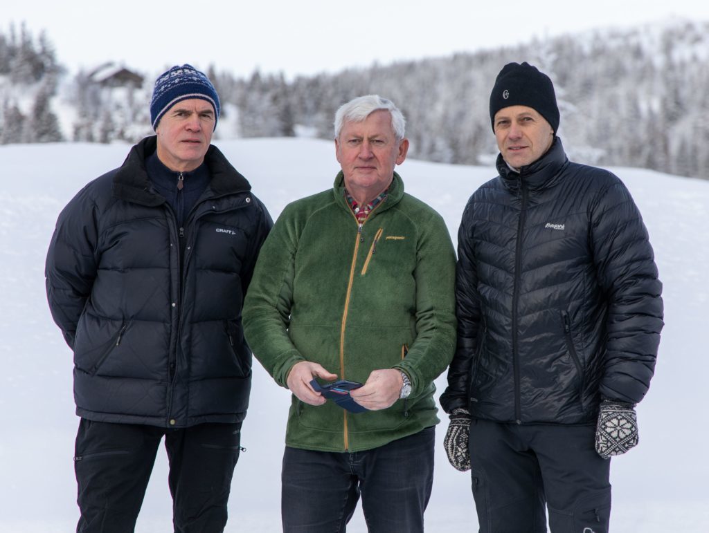 Svein Otto Schjerven Osmund Ueland Geir Olav Garthus