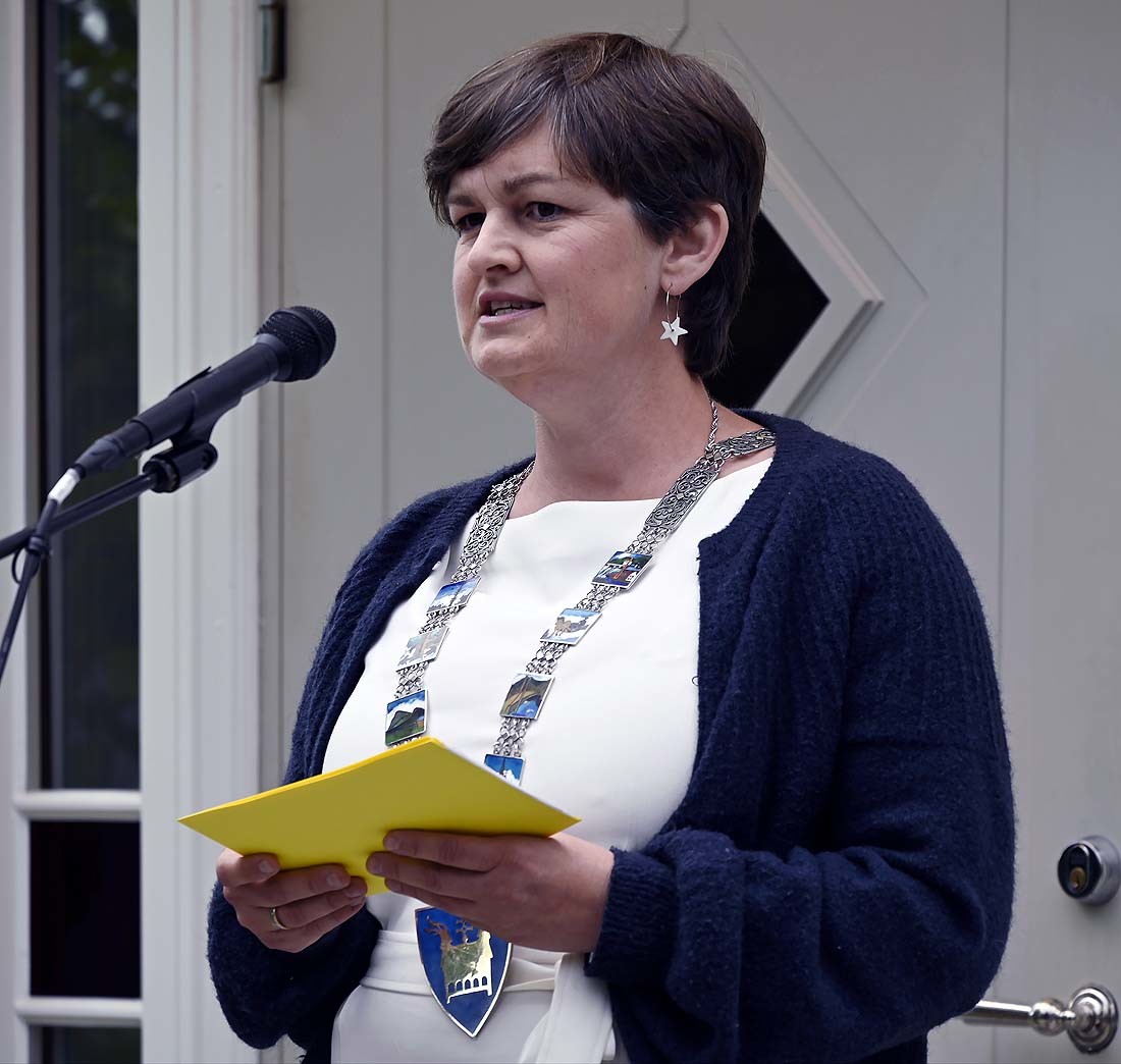 Ordfører Marit Hougsrud hilser fra Sør-Aurdal kommune