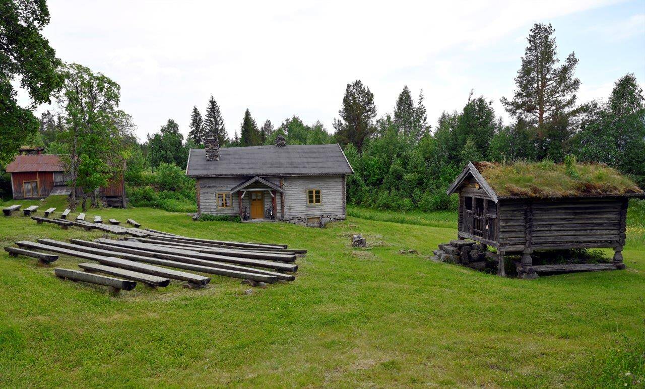 Brakadokka og Kulterudstabburet. Foto: Arne G. Perlestenbakken