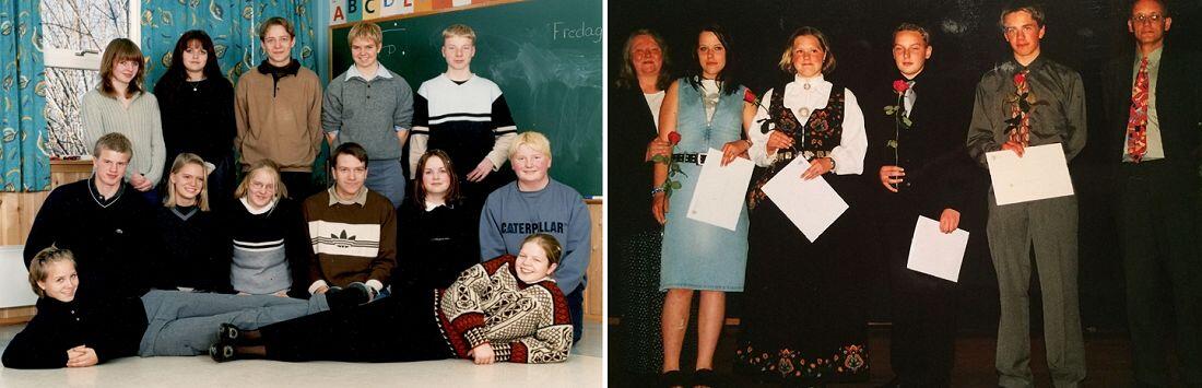 Klassebilder fra 2000 og 2001