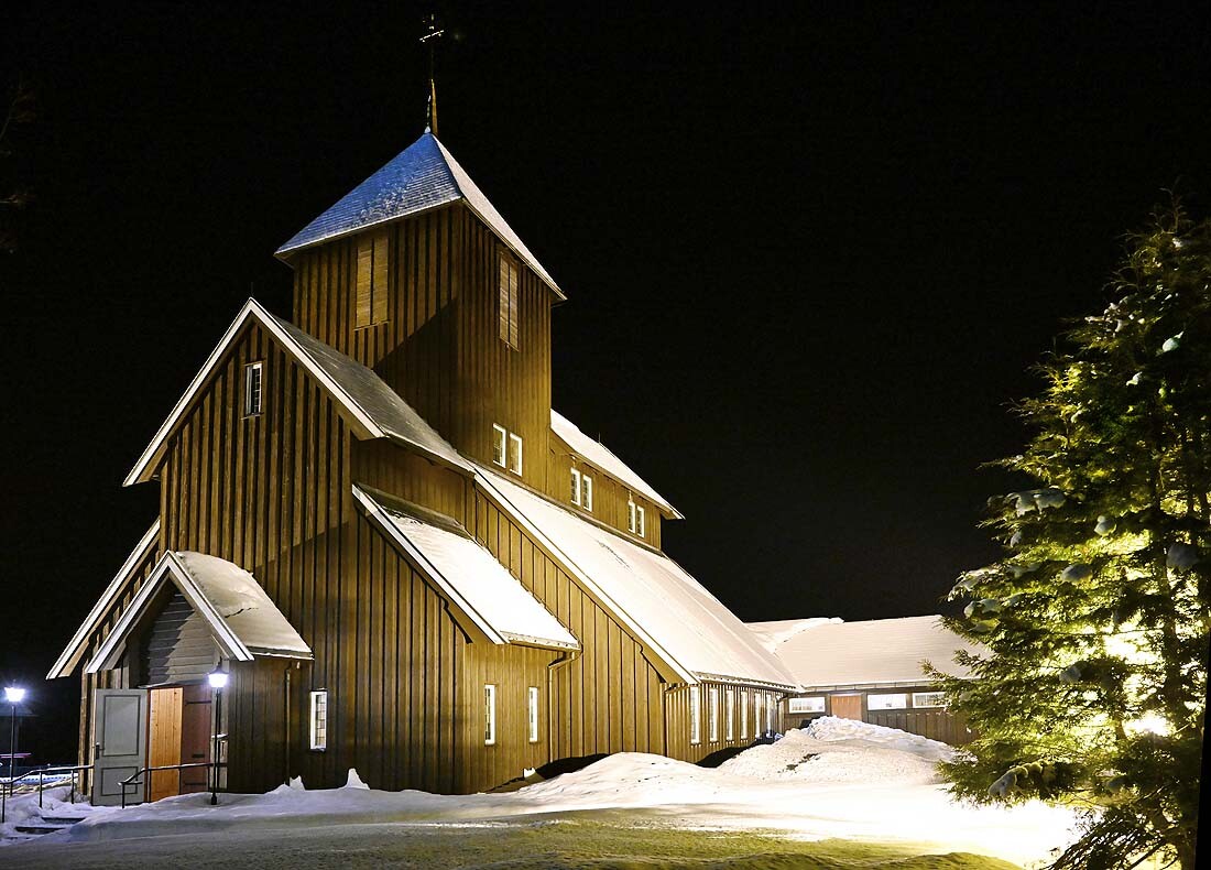 Begnadalen kirke. Foto: Arne G. Perlestenbakken