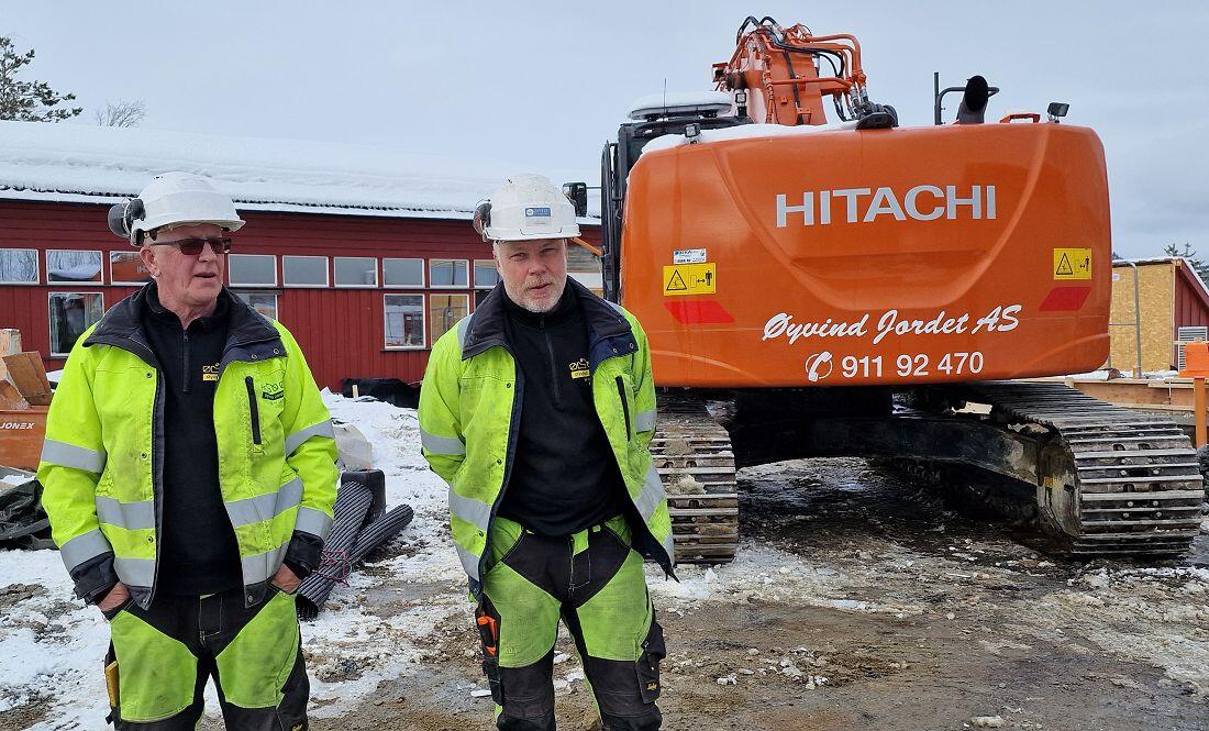 Øyvind Jordet til høyre. Foto: Arne Heimestøl