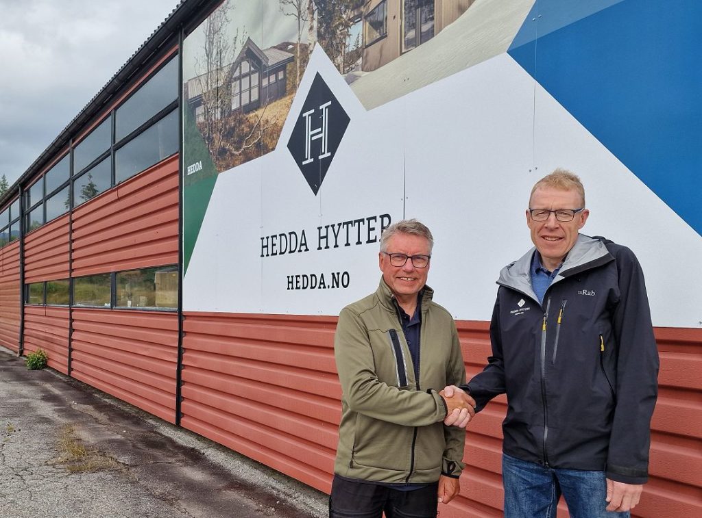 Kristian Vidvei og Magne Omsrud Foto: Arne Heimestøl