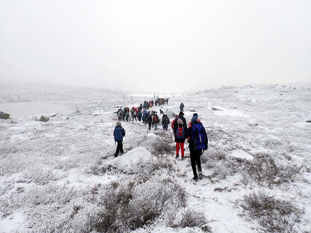 Sein høst kan by på snø Foto: Anne Ingunn Grønhaug