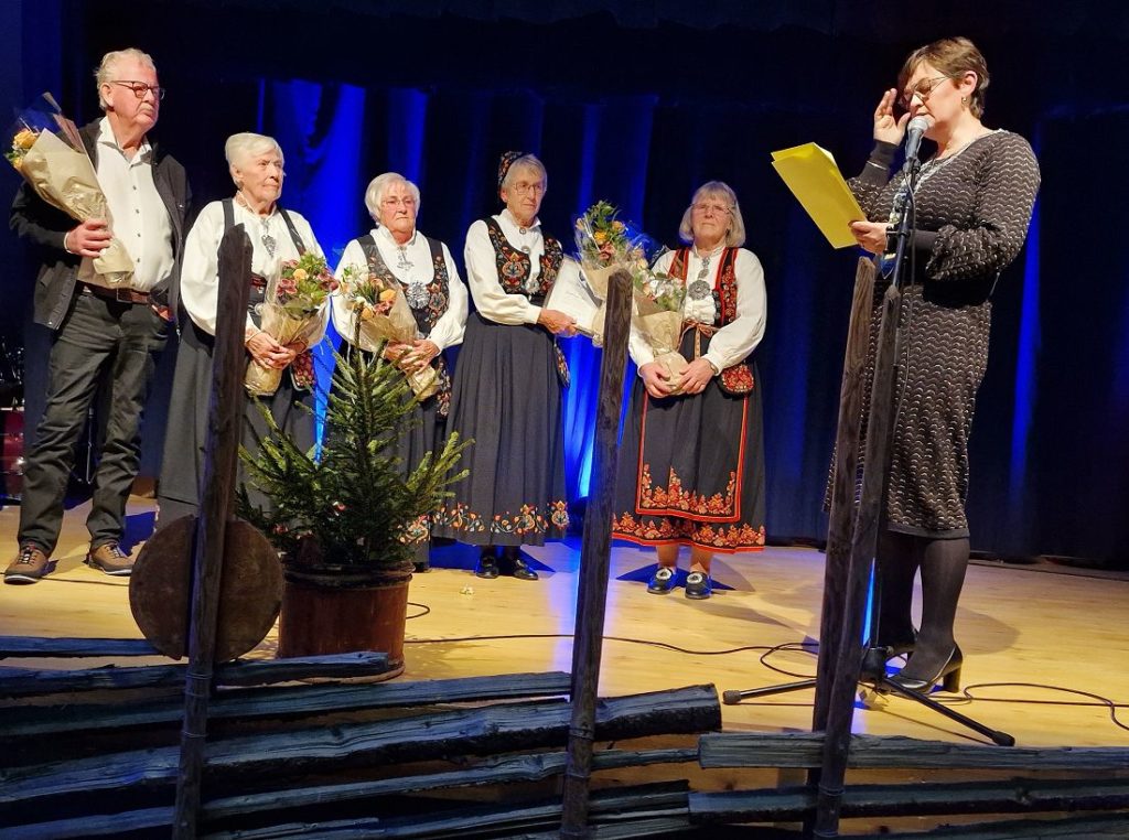 Utdeling av kulturprisen Foto: Arne Heimestøl