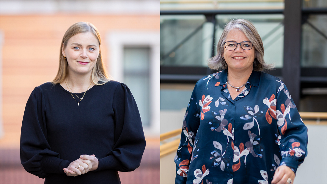 Tina Bru, nestleder og stortingsrepresentant, Høyre og Kari-Anne Jønnes, stortingsrepresentant,Høyre. Foto: Høyre Tina Bru, nestleder og stortingsrepresentant, Høyre og Kari-Anne Jønnes, stortingsrepresentant,Høyre. Foto: Høyre