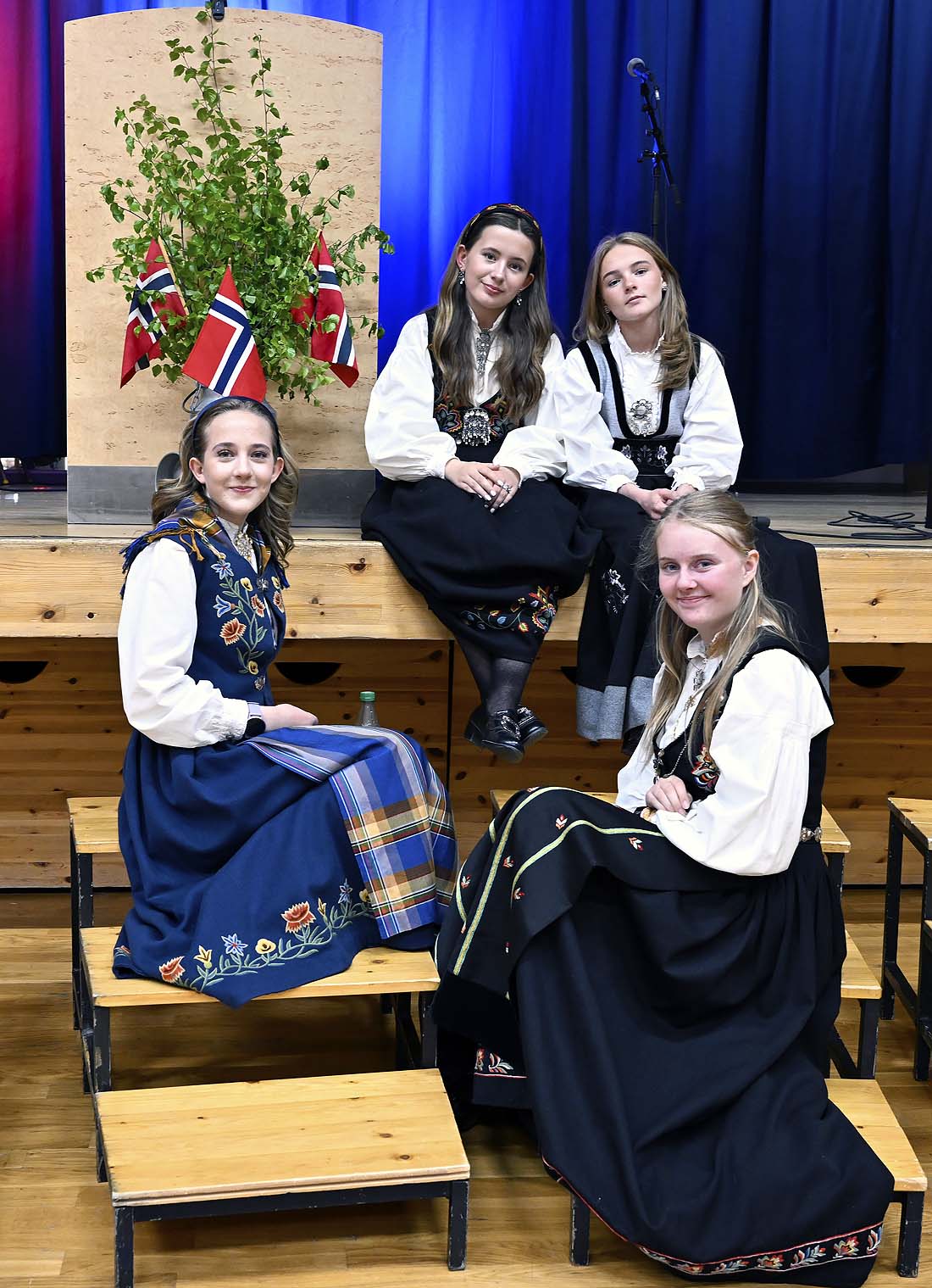Fra samlinga i gymnastikksalen Fra samlinga i gymnastikksalen