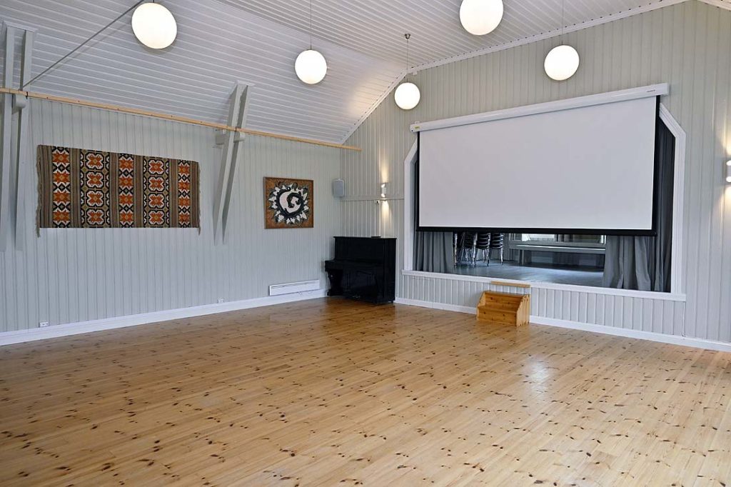 Søre Lokalet brukes til kursvirksomhet. Foto: Arne G. Perlestenbakken